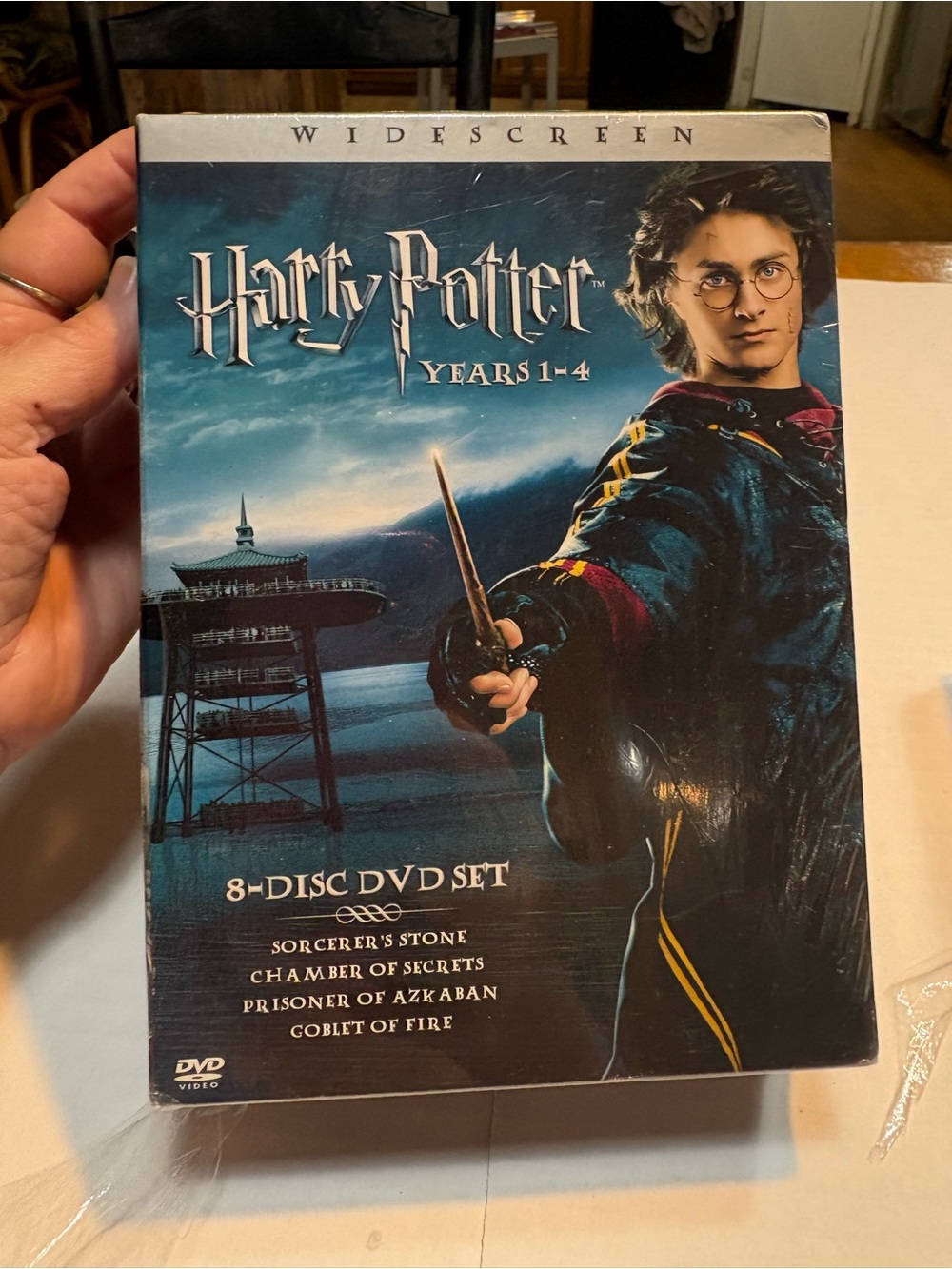 Harry Potter Years 1-4 8-Disc DVD Set - Blue Cover